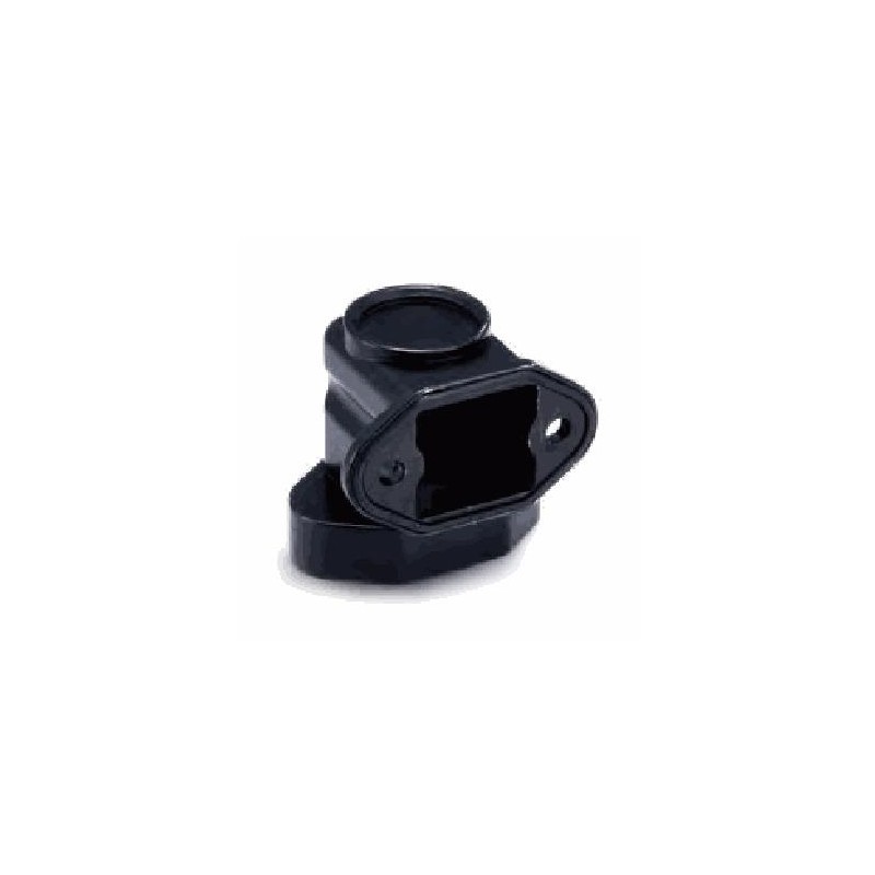 Embase en saillie 3A, Alliage de zinc moulé, acier inoxydable, IP68/IP69K, Top outlet/side outlet